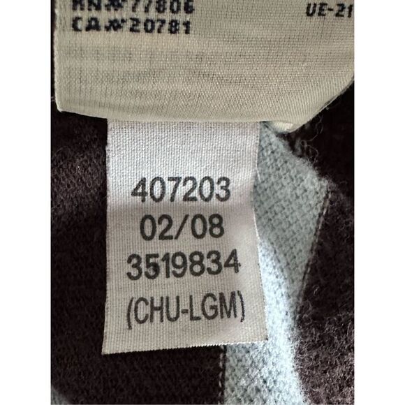 Y2K Crest by Tommy Hilfiger SS Polo Shirt Men’s XL Brown Blue Preppy - Picture 5 of 8